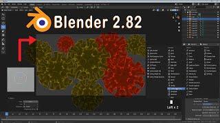 How To Make  Virus In Blender 2.82 / Virus  Make in Blender