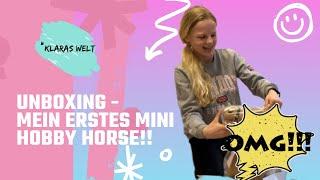 Unboxing- mein erstes Mini Hobby Horse 