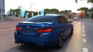 POV: Пассажир BMW M5 F10. Шашки в Грузии ASSETTO CORSA CIS