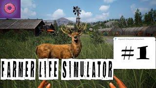 КУПИЛА СЕБЕ ФЕРМУ! FARMER LIFE SIMULATOR 1