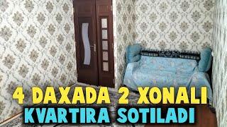 Urganch shahar 4 - daxada 2 xonali kvartira sotiladi | YAKUBOFF HOUSE | uyjoynarxlari xorazmuyjoy