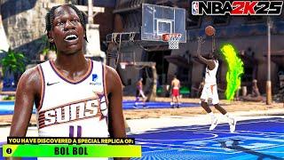 This 99 OVR 7’1 BOL BOL Build DESTROYS The PARK In NBA 2K25…