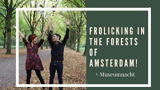 AUTUMN FOREST in AMSTERDAM | MUSEUMNACHT || CHERYL & JESSE VLOG