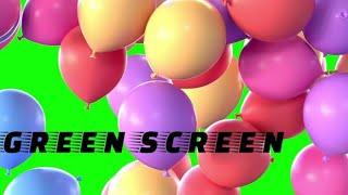 "FLOATING BALLOONS" GREEN SCREEN EFFECT