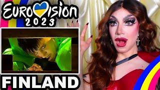 Käärija - Cha Cha Cha - Finland  Drag Queen Reacts to Eurovision 2023