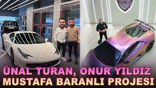 Rengarenk Lamborghini Huracan - Ünal Turan, Onur Yıldız, Mustafa Baranlı Projesi @onuryldz.06