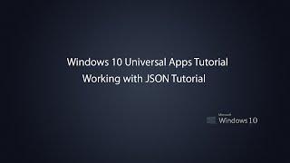 Windows 10 Universal Apps - Json Data with Newtonsoft.Json