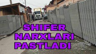 SHIFER NARXLARI  13 03 2021 ANCHA PASTLADI.