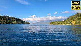 【4K HDR】Driving From Rotorua To   Lake Tikitapu (Blue Lake)