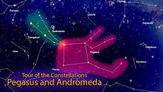 Pegasus and Andromeda Constellation Video—Astronomy