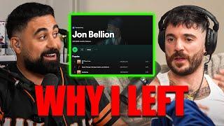 Why Jon Bellion Left EVERYTHING Behind 6 Years Ago