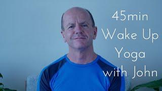 45min Wake Up Moderate Yoga with John (Brisbane) - ASMY