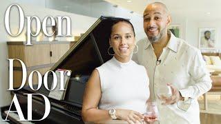 Inside Alicia Keys & Swizz Beatz’s Oceanside Mansion | Open Door | Architectural Digest