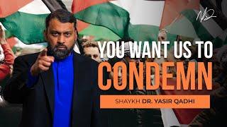 You Want Us to Condemn?? ICNA 2024  Keynote Speech | Shaykh Yasir Qadhi