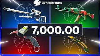 G4SKINS SPENDING $7,000.00! - G4SKINS PROMO CODE 2025
