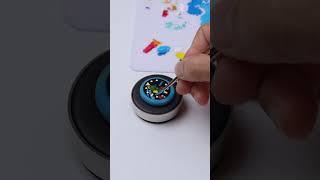 Some people still mistook it for a print  It took four hours to hand-draw the design on the dial!
