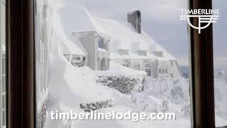 Stay the night at Timberline Lodge on Mt. Hood, Oregon