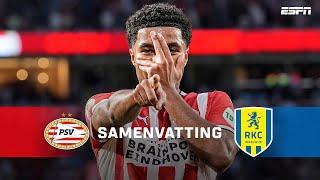 PSV gelijk OP DREEF bij SEIZOENSSTART!   | Samenvatting PSV - RKC Waalwijk