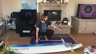 Yoga Mat Surf Pop up Exercise