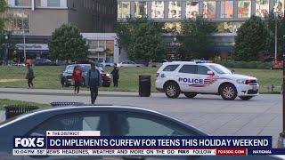 Youth curfew begins in The Wharf for holiday weekend amid crackdown on teen crime
