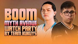 BOOM vs MYTH AVENUE - WATCH PARTY WITH TEAM KUKUYS - DREAM LEAGUE OPEN QUALIFS 2