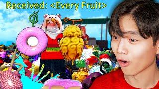 Unlocking EVERY Fruit in King Legacy in 24 Hours