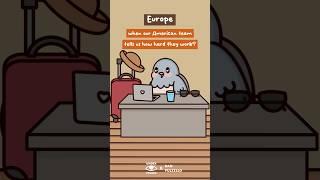 What Do We Say: Europe vs USA  Office Animation Meme | Original Video: Under Studio x Dan Pulzello