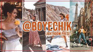 New Lightroom Tutorial @boyechik Preset Collection