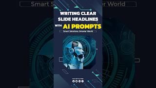 From Wordy to Wow: Writing AI Slide Titles with AI That Work