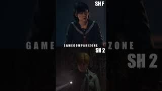 Silent Hill F vs Silent Hill 2 remake comparison