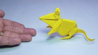 Origami Rat 2.0 (TUTORIAL) How to make an Origami Rat