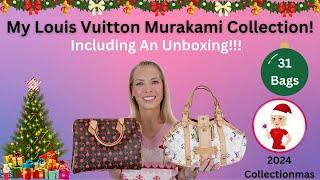 My Louis Vuitton Murakami Collection! Including An Unboxing! 31 Bags!