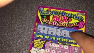 $2Mil 50X Cashword