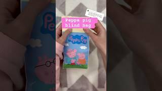 Peppa pig blind bag #peppapig #blindbag #squishypaper