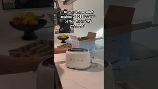Unpacking my Smeg toaster #shorts#smeg#unpacking#unboxing#satisfying#toaster#kitchenappliances