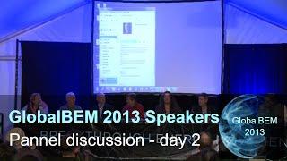 Panel Discussion Day 2 part 1 at the GlobalBEM 2013 Conference, Boulder, Colorado