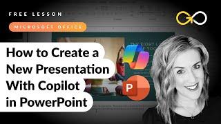 How to Create a Presentation With Copilot in PowerPoint | Copilot for Microsoft 365 Course