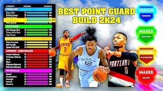 BEST Point Guard Build 2k24!!! Best PG Build in NBA 2k24 Next Gen!!!