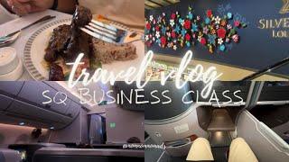 My First Singapore Airlines Business Class Experience | SilverKris Lounge + Tokyo Hotel!