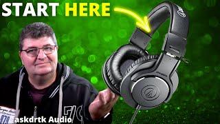 Your First Studio Headphones - $49 Audio Technica ATH-M20x Detailed Review