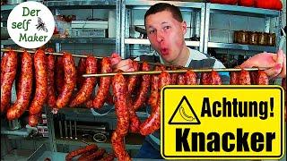 Knacker selber machen Teil1 | Knacker ganz einfach herstellen | Wurst selber machen | Der self Maker