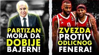 PARTIZAN DOBIJA BAJERN, ZVEZDA U NEMOGUCOJ MISIJI PROTIV FENERA!