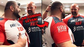 BRIAN SHAW CONFRONT LEVAN AFTER BEATING ERMES!!
