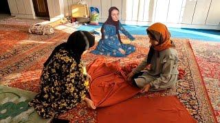 Nomadic Life: Maryam Sewing Manto – A Glimpse into Rural Life