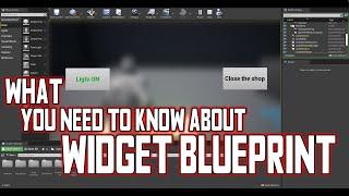 Everything you need to know about UE4 widget blueprint