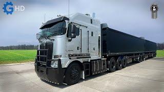 Why Are AUSTRALIAN ROAD TRAIN TRUCKS the MOST ADVANCED in the WORLD? ▶ Kenworth K220