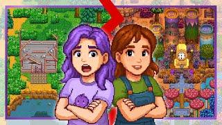 We Competed to Create the Perfect Stardew Valley Farm (Chaos Ensued)