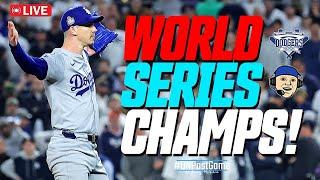 DODGERS ARE WORLD SERIES CHAMPIONS! BEAT YANKEES 7-6 TO WIN 8TH WORLD SERIES TITLE!