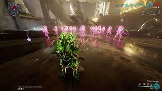 Warframe  -  Moddless Saryn VS lvl 205 Steel Path