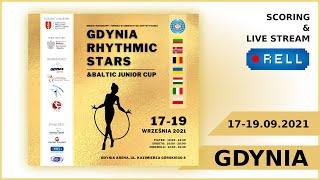  - GDYNIA RHYTHMIC STARS & BALTIC JUNIOR CUP - RG competition 17-19.09.2021 (DAY 3)